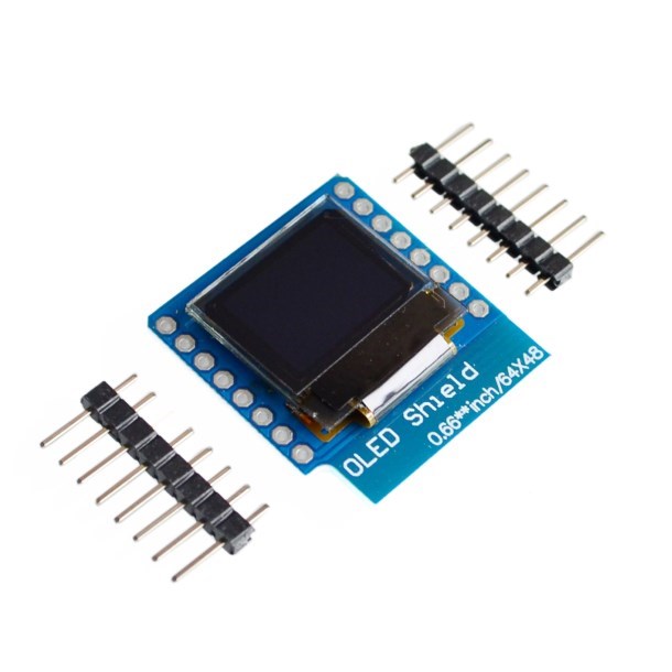Wemos D1 - 0,66 Zoll OLED LED LCD Display