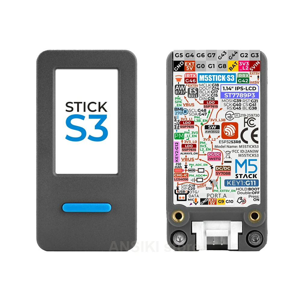 M5Stack - M5Stack M5StickS3 ESP32-S3 IoT-Entwicklungskit Tragbar mit