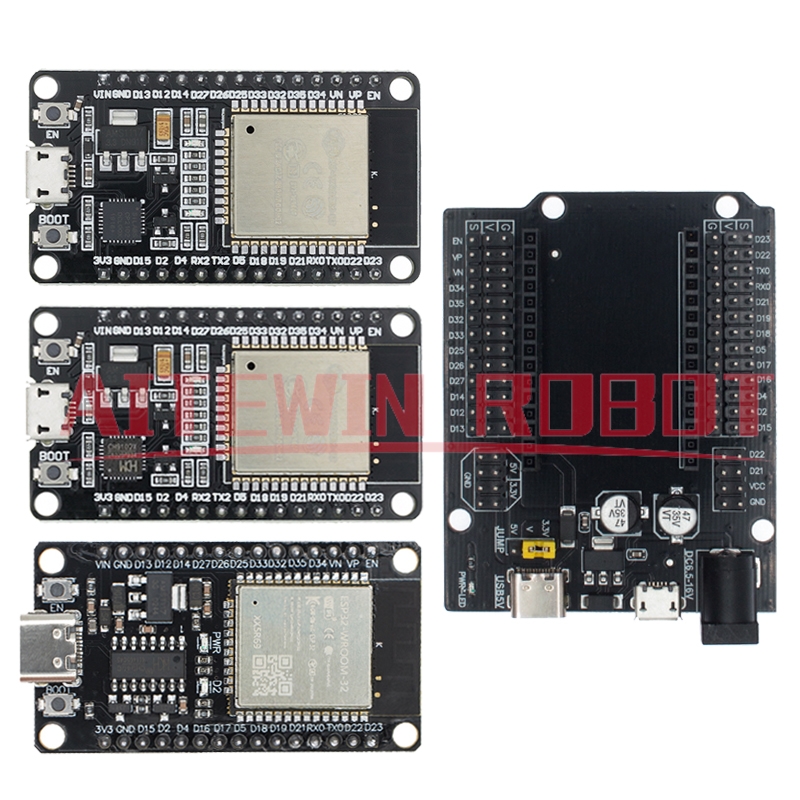 Devkitc - ESP32-Entwicklungsboard 30PIN Typ-C/Micro USB CH340C/CP2102/CH9102 WiFi+Bluetooth