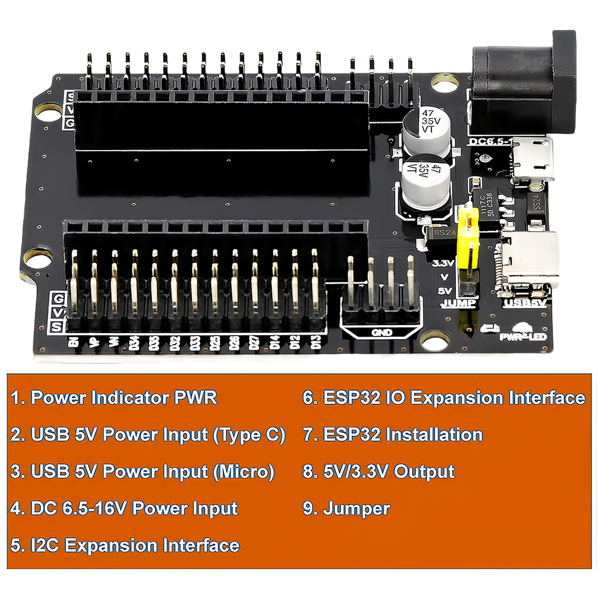 ESP32-WROOM-32 Erweiterungs-En – Devkitc Bewertung und Preis
