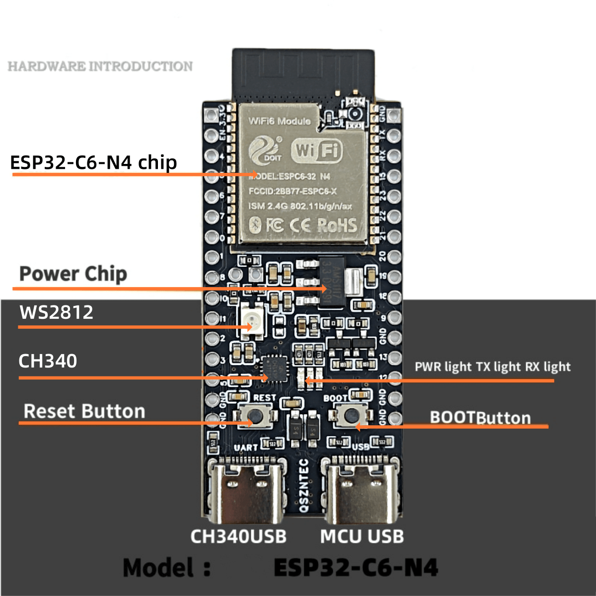 ESP32-C6-DevKitC-1 ESP32-C6 Ke – Doit Esp32 Bewertung und Preis