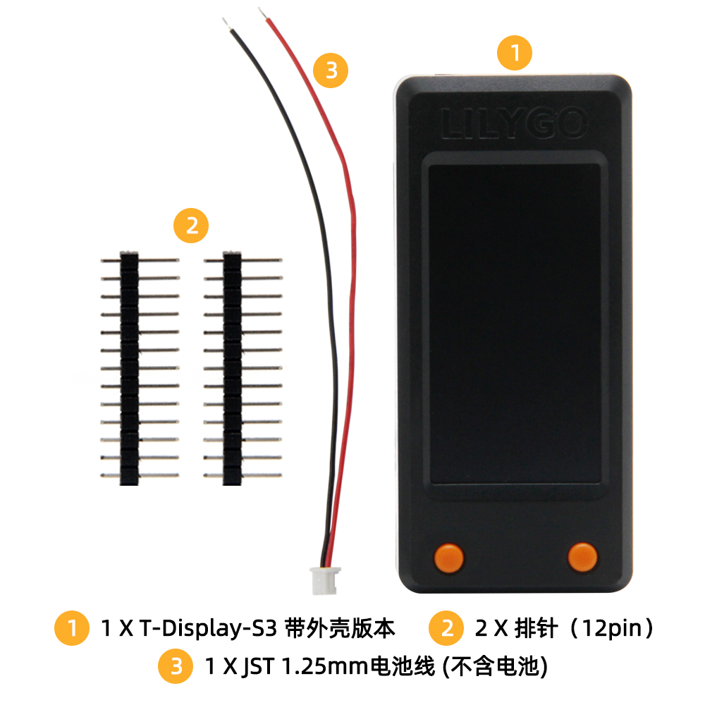LILYGO T-Display-S3 1,9-Zoll-L – Lolin S3 Bewertung und Preis