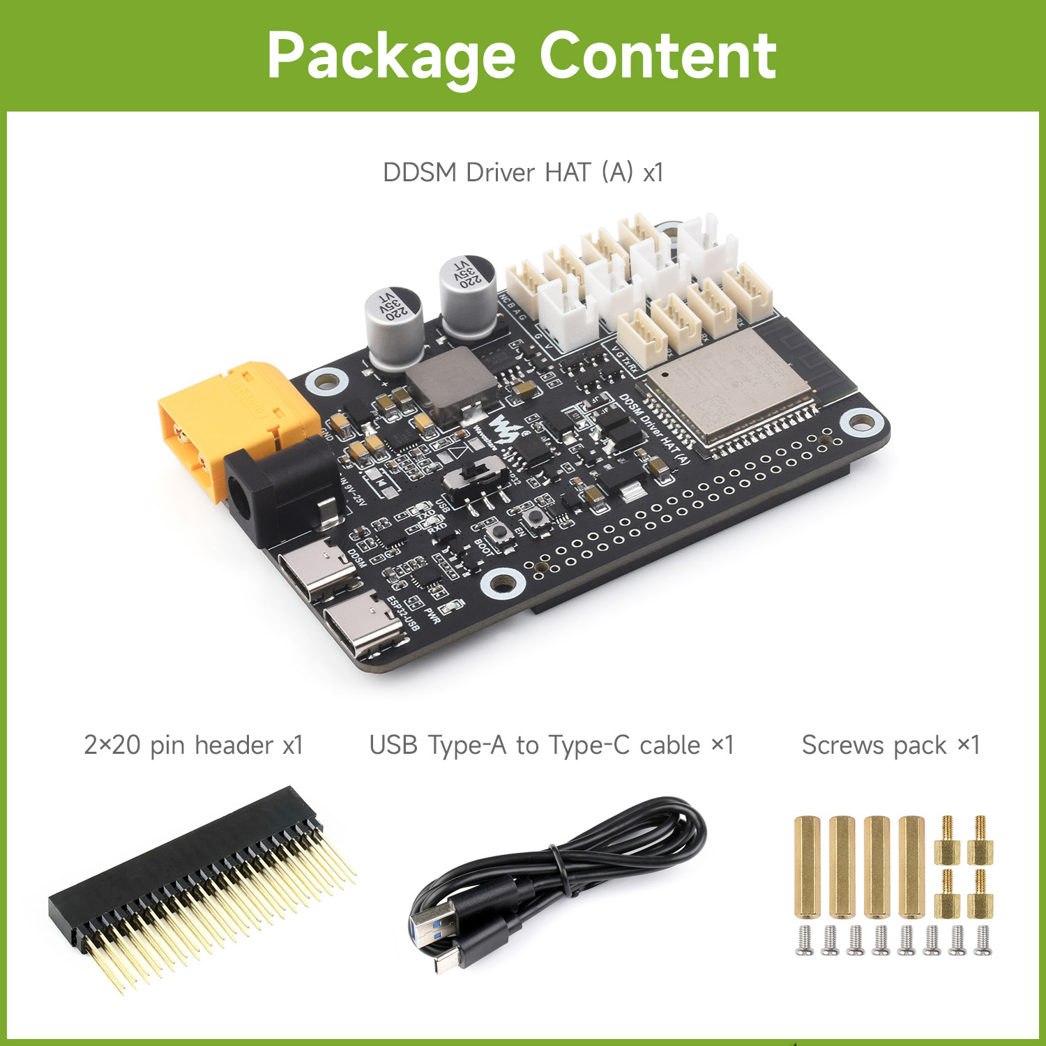 Die Waveshare Direct Drive-Ser – Waveshare Esp32 Bewertung und Preis